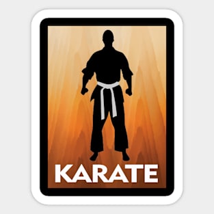 KARATE 09 Sticker